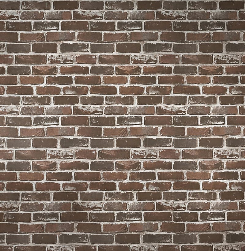 Timeet Vintage Brown Brick Wallpaper Peel and Stick Wallpaper 17.7"Ã—197" Self Adhesive Brick Removable Faux 3D Wallpaper for Walls Fireplace Autumn Home Decor - Image 1